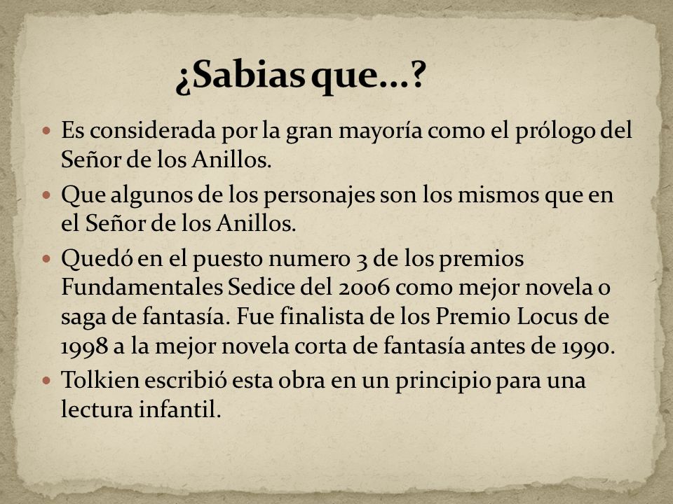 Prologo del señor de los anillos cheap